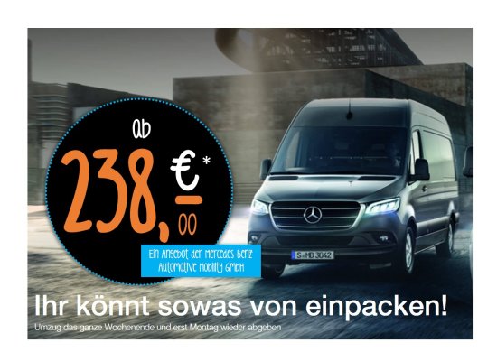 Sprinter garantiert!